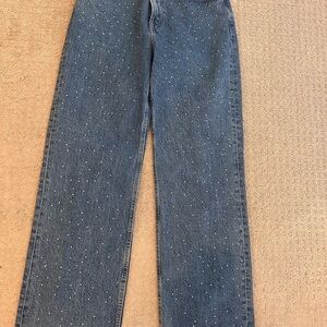 Abercrombie & Fitch High Rise Blue Denim Jeans